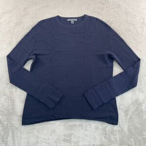 Vintage‎ John Varvatos Collection Sweater Men Large Navy Wool Cashmere Crew $498
